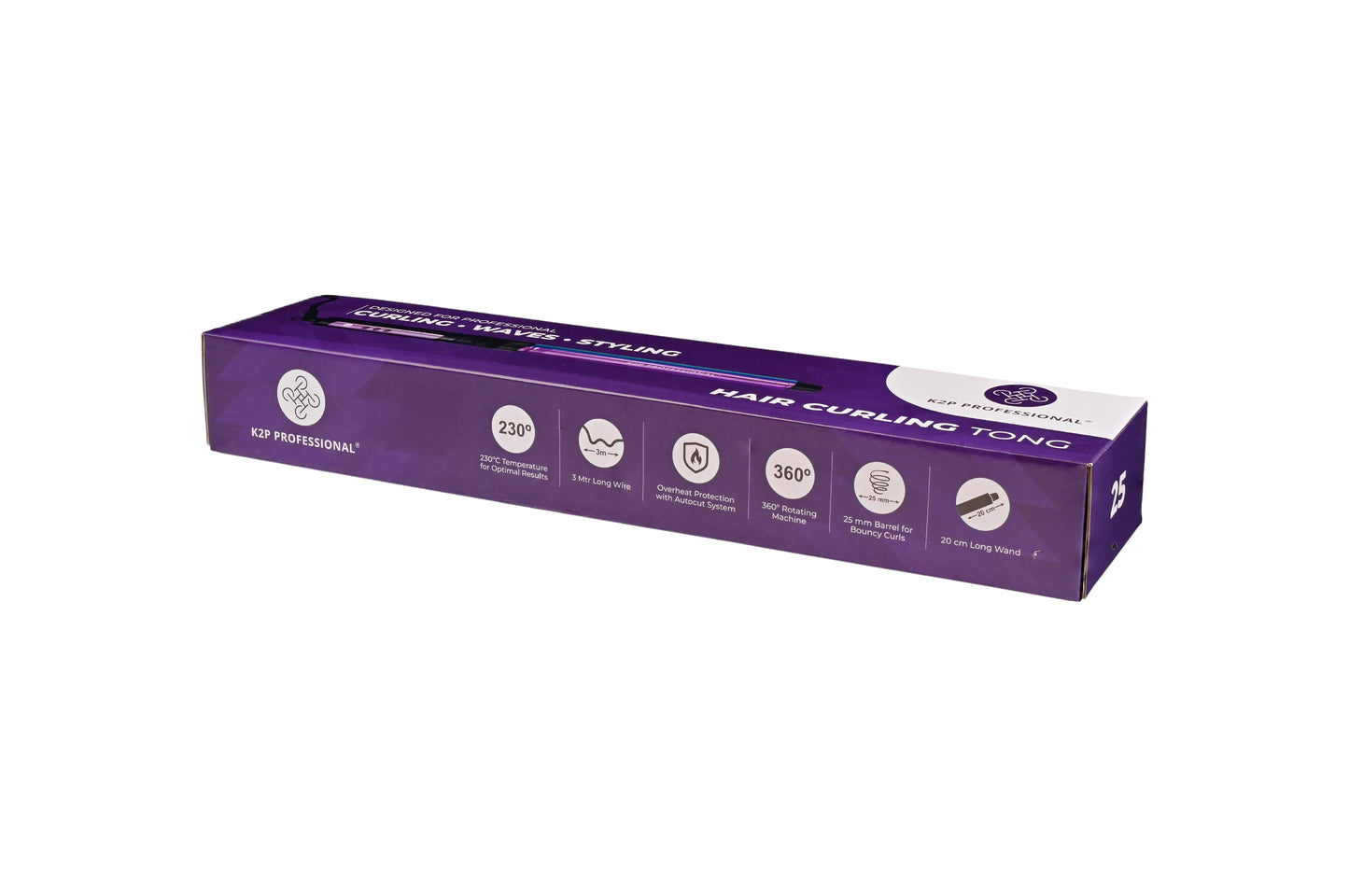 Titanium Hair Curling Tong 25mm