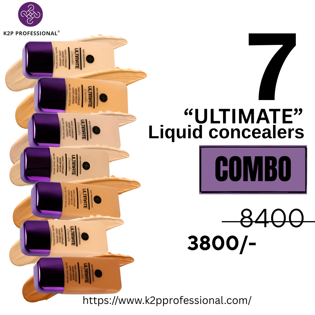 7 Ultimate Liquid Concealers COMBO 1