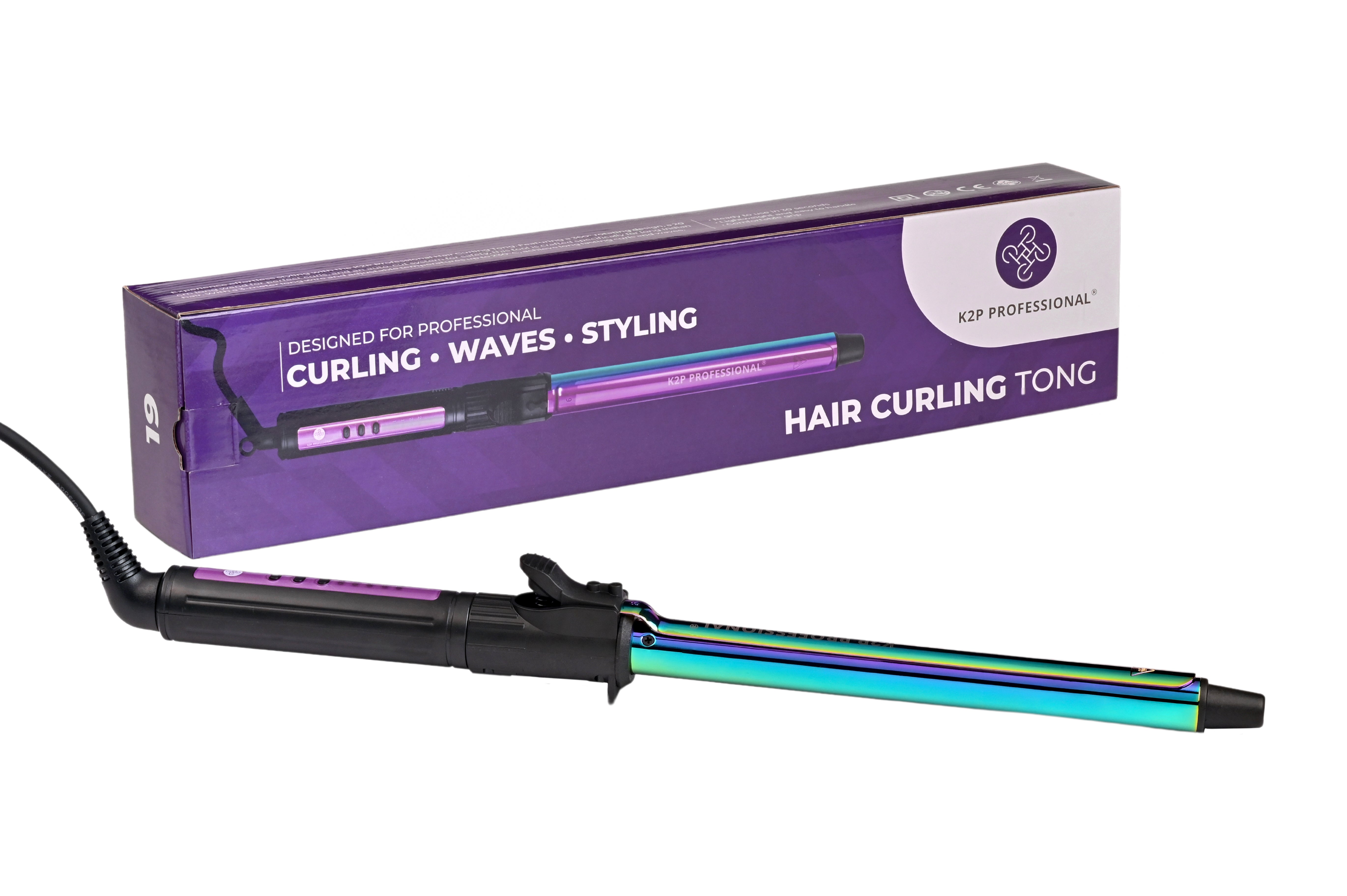 Titanium Hair Curling Tong 19mm 6