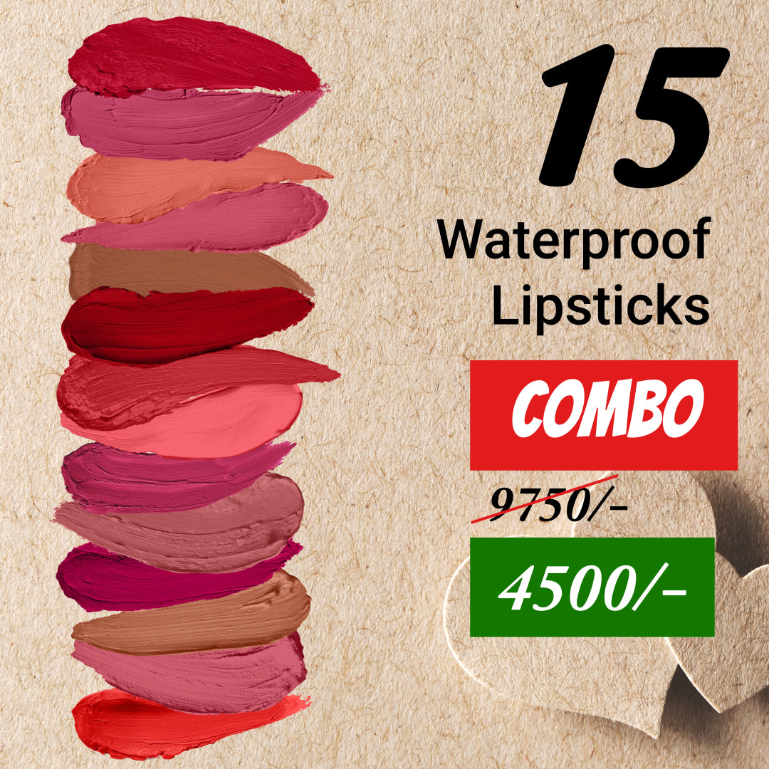 15 Lipsticks COMBO 1