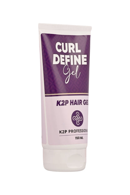 K2P Professional Curl Define Hair Gel –  Long Lasting Styling Gel (150 ml)